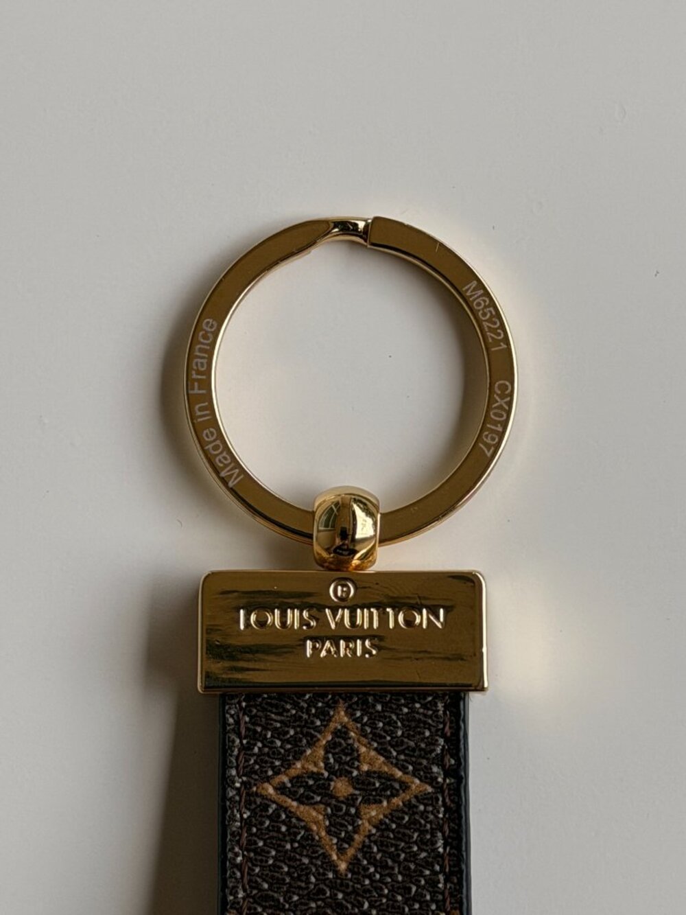 Louis Vuitton Dragonne Key Holder Classic Monogram Brown - Picture 4 of 5